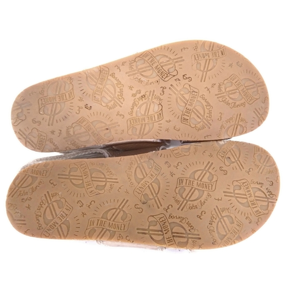 John Fluevog Mocha Leather Sandals - Picture 12 of 13